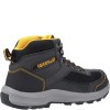 CAT Elmore Mid Safety Boots Steel Toe Caps Grey